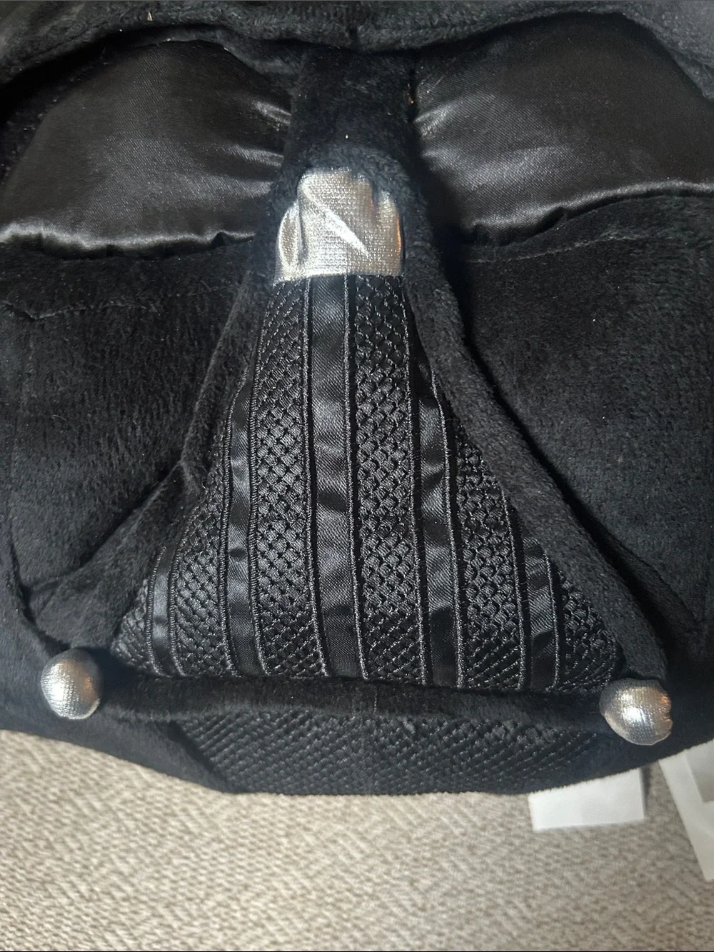 NWT Darth Vader Kids Plush Black Star Wars Soft Pillow Disney